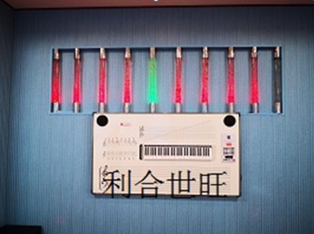Learning and stimulation system for rhythm elements