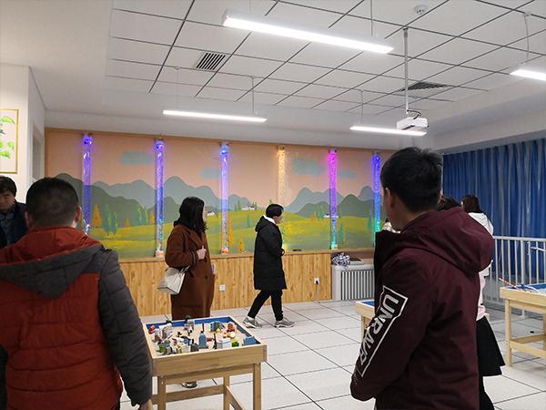 Autism or infantile autism interactive training system